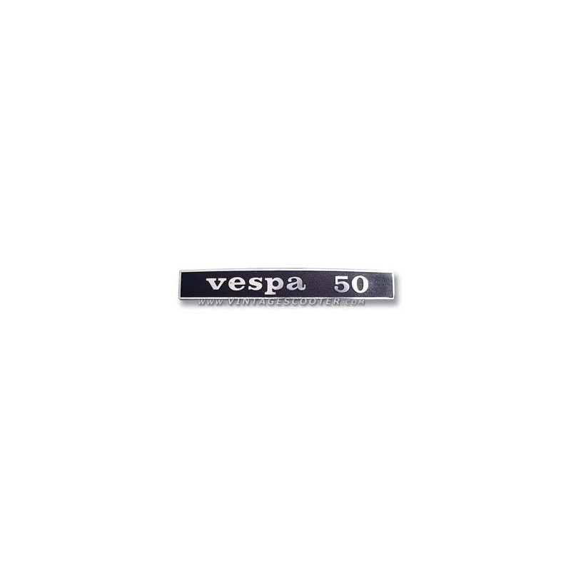 Emblême arrière  Vespa 50